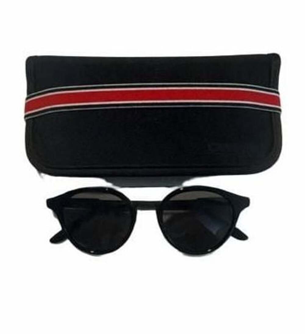 Carrera Round Sunglasses with Double Bridge and Case